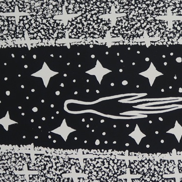 Naminapu Maymuru-White, Milniyawuy #4 (detail), Screenprint, Clan: Mangalili, Belan group, Moeity: Yirritja