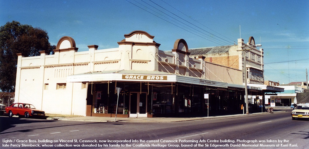 Front of CPAC Building when it was still the Grace Bros store
