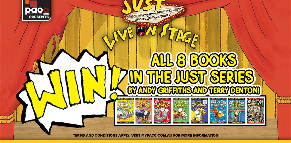 Win a complete set of JUST books!