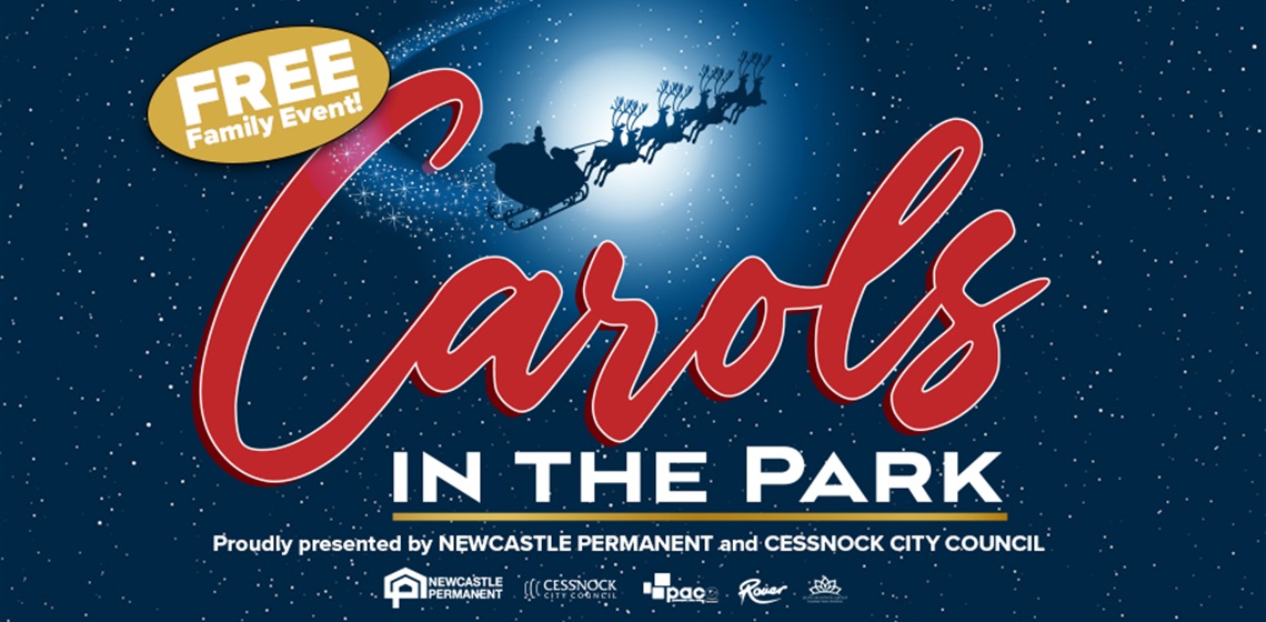 Carols in the Park 2023 on Friday 1 December 2023 from 6:30pm